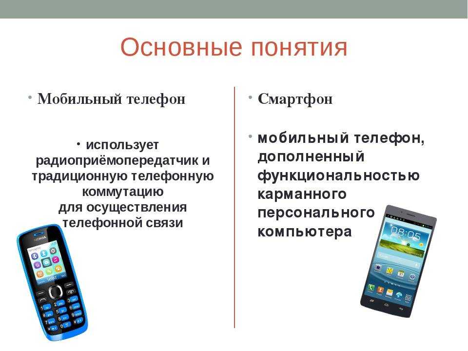 Отличие смартфона от айфона