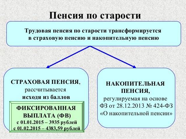 Виды пенсий в рф - категории пенсионеров, обязательное и добровольное страхование