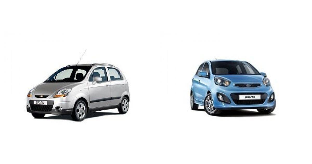 Сравнение kia picanto и chevrolet spark — какой автомобиль выбрать?