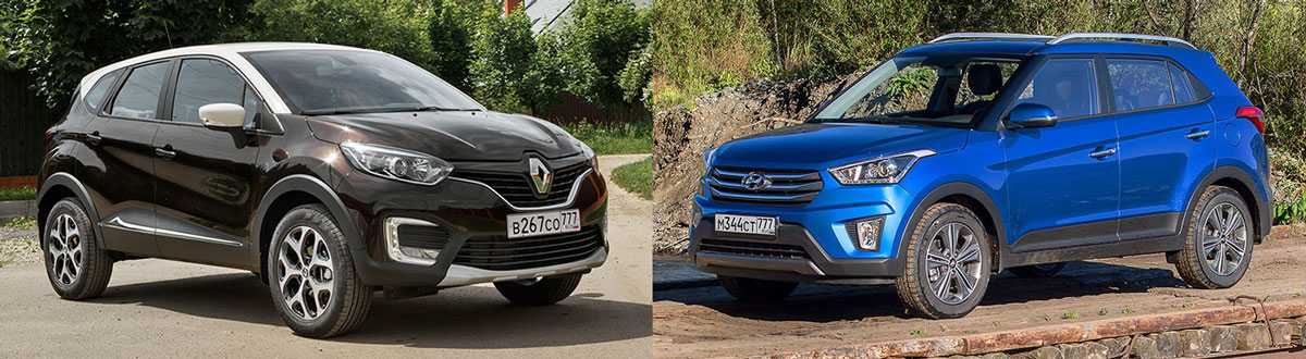 Что лучше Hyundai Creta или Renault Captur — сравнение автомобилей