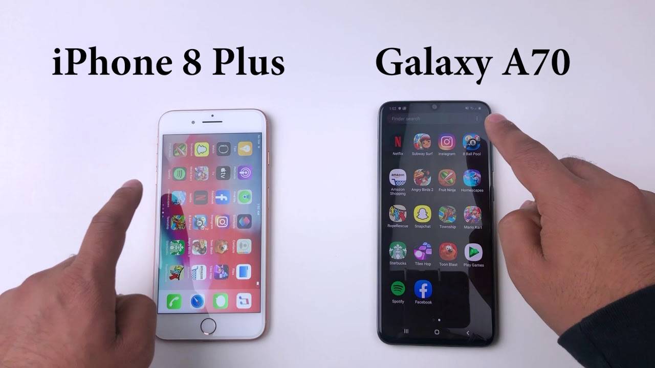 Сравнение galaxy s8, s8+ и iphone x в производительности и тестах
