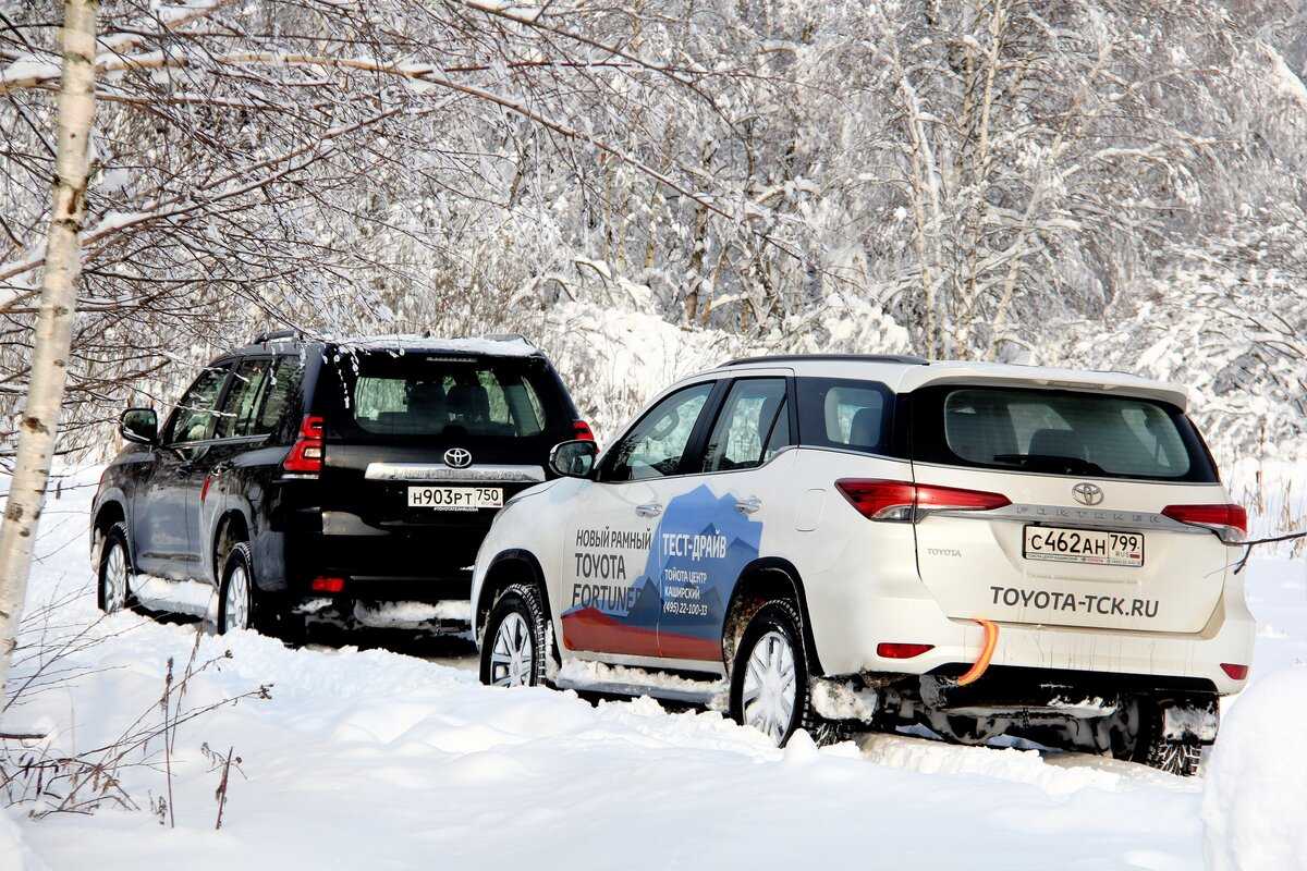 Что выбрать: toyota fortuner или toyota prado?