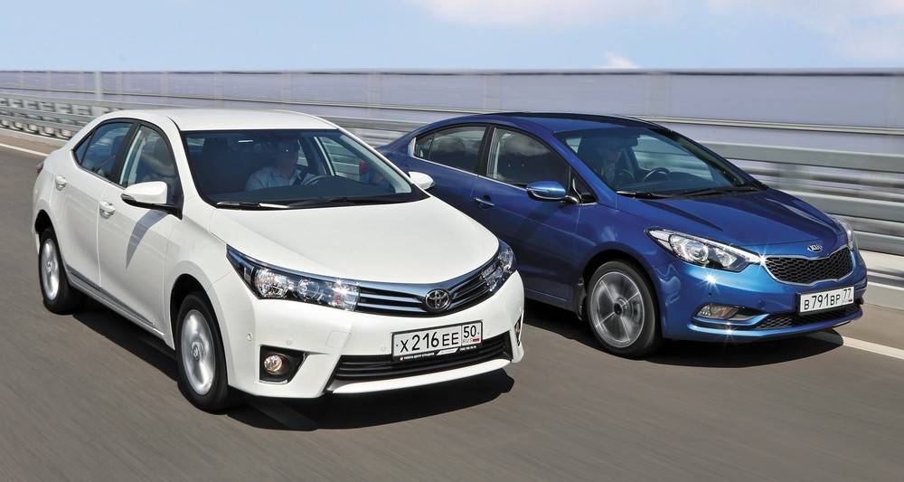 KIA Cerato или Toyota Corolla: сравнение автомобилей и что взять?