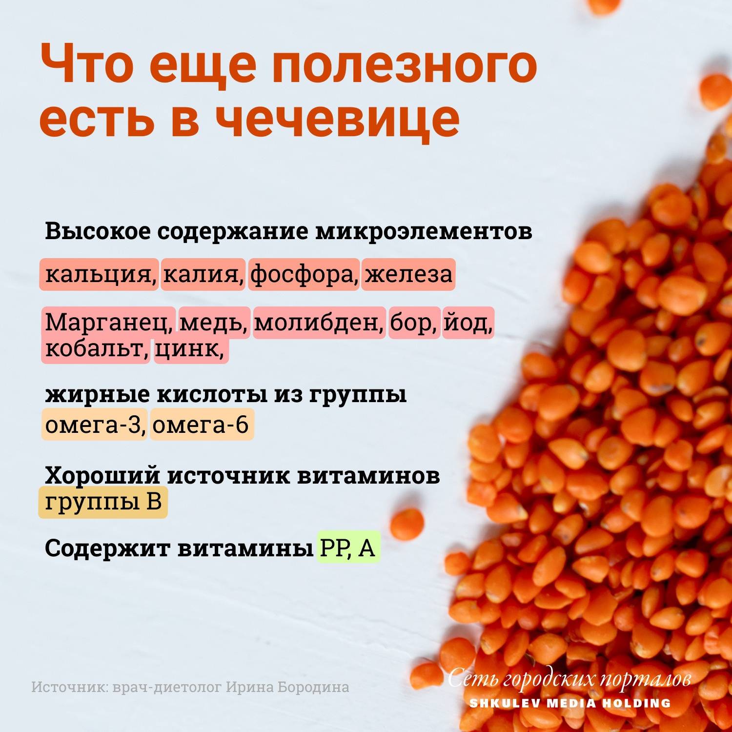 Какая чечевица полезнее красная зеленая или желтая
