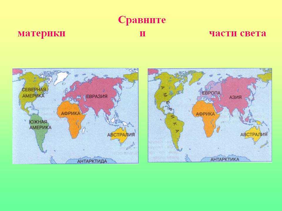 Сколько материков и континентов на земле — что это и как они называются?